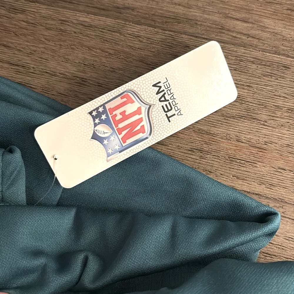 ❌SOLD❌NWT [Zubaz] Phaladelpha Eagles NFL 1/4 Zip Big Pocket Logo Hoodie Men's M - Picture 10 of 10